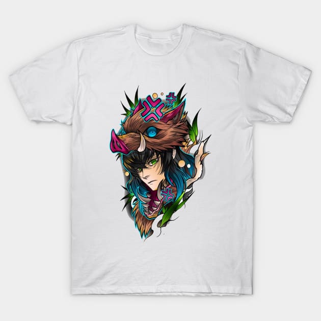 inosuke T-Shirt by boxermaniac